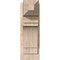 Ekena Millwork Merced Craftsman Smooth Outlooker, Douglas Fir, 7 1/2"W x 14"D x 22"H OUT08X14X22MRC04SDF - alternate 4